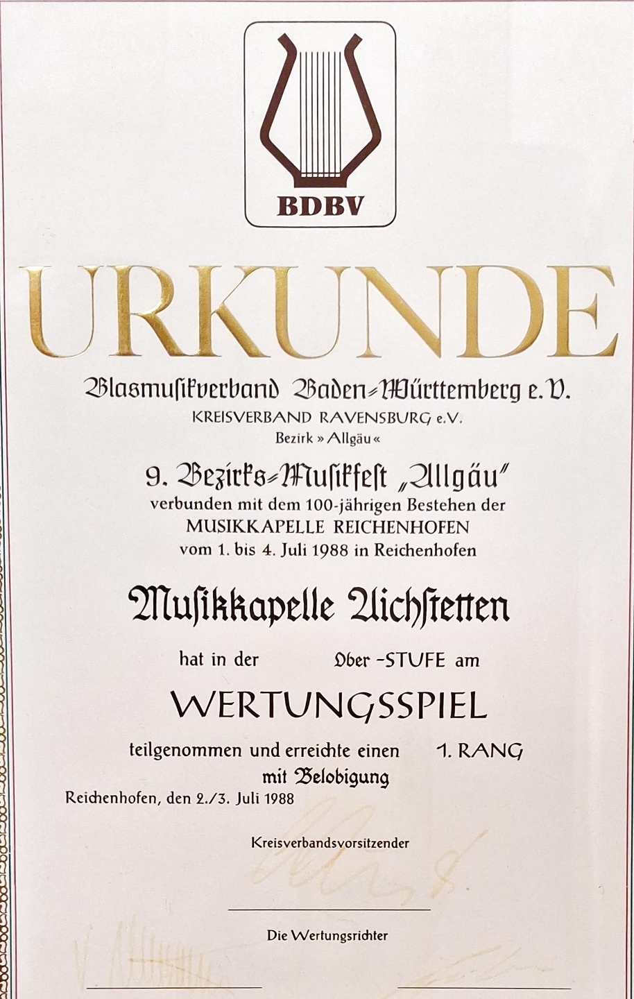 Reichenhofen 1988